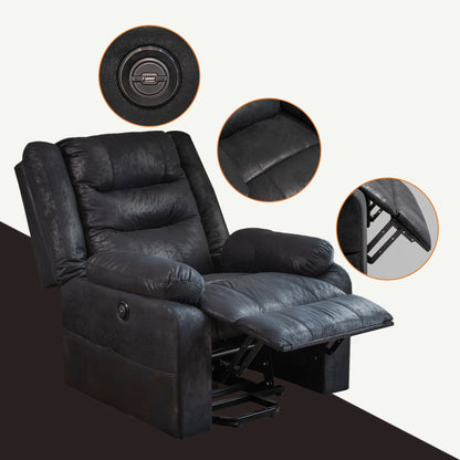 ASUKALE Elektrischer Aufstehhilfe Relaxsessel,Senioren Sessel, Aufstehsessel Elektrisch mit Aufbewahrungstasche，Elektrisch fernseh TV Sesel