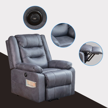 ASUKALE Elektrischer Aufstehhilfe Relaxsessel,Senioren Sessel, Aufstehsessel Elektrisch mit Aufbewahrungstasche，Elektrisch fernseh TV Sesel